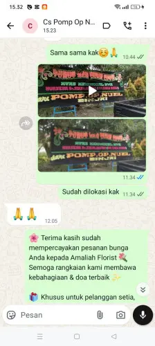 Testimonial Papan Bunga balaraja